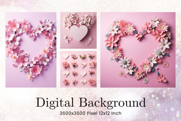 Love in Every Pixel: Valentine Heart Backgrounds