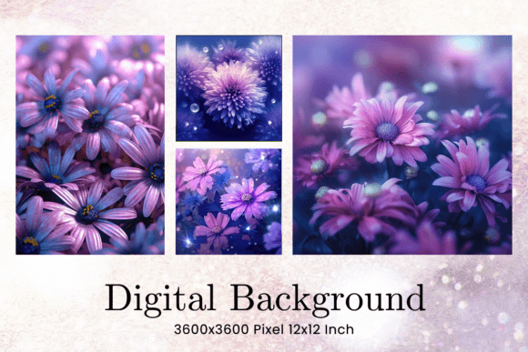 Magical Flower Backgrounds Wallpaper: A Digital Design Powerhouse