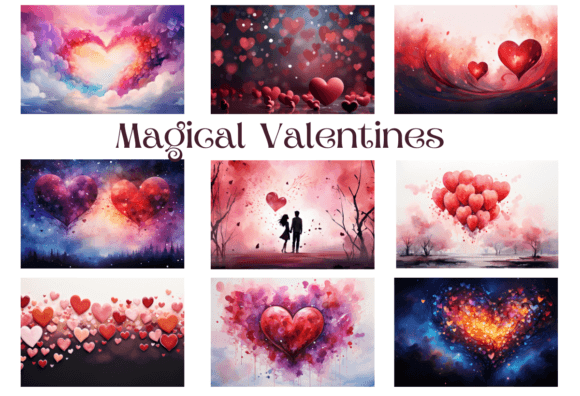 Valentine's Backgrounds in JPG Format: Your Ultimate Creative Asset Pack